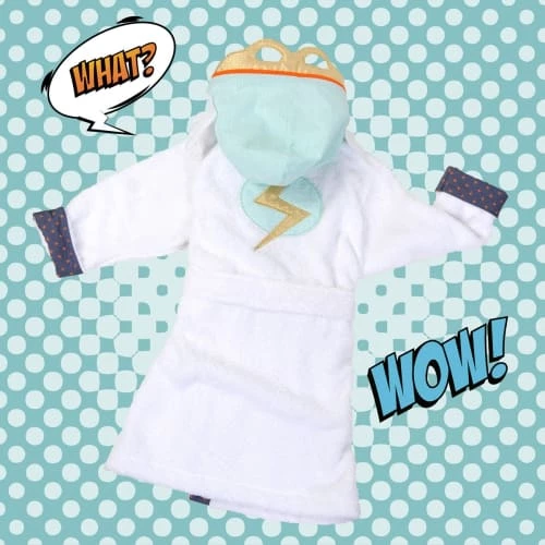Little Crevette Capes De Bain Bébé Et Peignoirs Enfant Peignoir Enfant Coton Bio 4-5 Ans 4 Little Crevette Capes De Bain Bébé Et Peignoirs Enfant Peignoir Enfant Coton Bio 4-5 Ans – Image 2