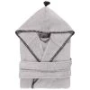 Sensei Maison Capes De Bain Bébé Et Peignoirs Enfant Peignoir Enfant En Coton Bio Gris Perle 04 Ans -Couvertures bébé et enfant Soldes peignoir enfant en coton bio gris perle 04 ans