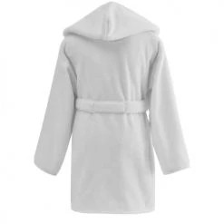 Sensei Maison Capes De Bain Bébé Et Peignoirs Enfant Peignoir Enfant En Coton Peigné Blanc 02 Ans -Couvertures bébé et enfant Soldes peignoir enfant en coton peigne blanc 02 ans 2