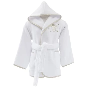 Sensei Maison Capes De Bain Bébé Et Peignoirs Enfant Peignoir Enfant En Coton Peigné Blanc 04 Ans 8 Sensei Maison Capes De Bain Bébé Et Peignoirs Enfant Peignoir Enfant En Coton Peigné Blanc 04 Ans – Image 6
