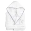 Sensei Maison Capes De Bain Bébé Et Peignoirs Enfant Peignoir Enfant En Coton Peigné Blanc 06 Ans -Couvertures bébé et enfant Soldes peignoir enfant en coton peigne blanc 06 ans