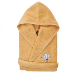 Sensei Maison Capes De Bain Bébé Et Peignoirs Enfant Peignoir Enfant En Coton Peigné Miel 06 Ans -Couvertures bébé et enfant Soldes peignoir enfant en coton peigne miel 06 ans 3