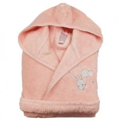 Sensei Maison Capes De Bain Bébé Et Peignoirs Enfant Peignoir Enfant En Coton Peigné Poudre 06 Ans