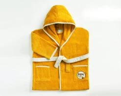 Becquet Capes De Bain Bébé Et Peignoirs Enfant Peignoir Enfant Jaune 8 Ans En Coton