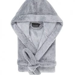 Sensei Maison Capes De Bain Bébé Et Peignoirs Enfant Peignoir Enfant Junior Polaire Anthracite 08/10 Ans -Couvertures bébé et enfant Soldes peignoir enfant junior polaire anthracite 08 10 ans 3