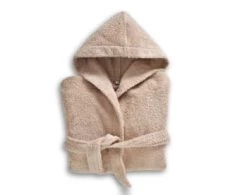 Becquet Capes De Bain Bébé Et Peignoirs Enfant Peignoir Enfant Gris 4 Ans En Coton -Couvertures bébé et enfant Soldes peignoir enfant marron 4 ans en coton 1