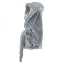 Sensei Maison Capes De Bain Bébé Et Peignoirs Enfant Peignoir Enfant Polaire à Capuche Glacier 02 Ans -Couvertures bébé et enfant Soldes peignoir enfant polaire a capuche glacier 02 ans 2