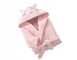 Becquet Capes De Bain Bébé Et Peignoirs Enfant Peignoir Enfant Rose 2 Ans En Coton