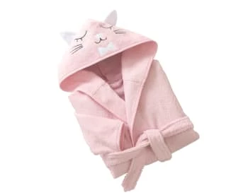 Becquet Capes De Bain Bébé Et Peignoirs Enfant Peignoir Enfant Rose 4 Ans En Coton 7 Becquet Capes De Bain Bébé Et Peignoirs Enfant Peignoir Enfant Rose 4 Ans En Coton – Image 5