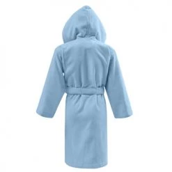 Sensei Maison Capes De Bain Bébé Et Peignoirs Enfant Peignoir Enfant Velours à Capuche Bleu Arctic 08/10 Ans -Couvertures bébé et enfant Soldes peignoir enfant velours a capuche bleu arctic 08 10 ans 1