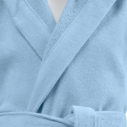 Sensei Maison Capes De Bain Bébé Et Peignoirs Enfant Peignoir Enfant Velours à Capuche Bleu Arctic 08/10 Ans -Couvertures bébé et enfant Soldes peignoir enfant velours a capuche bleu arctic 08 10 ans 3