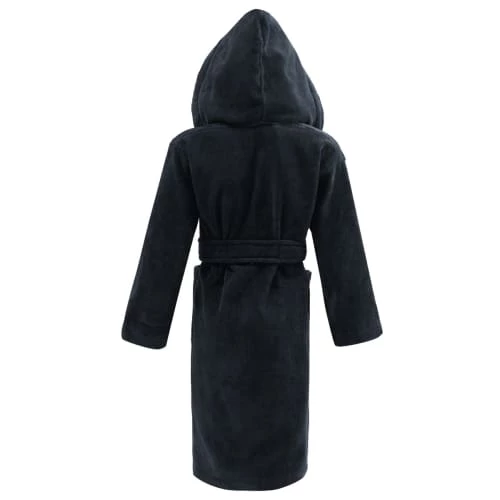 Sensei Maison Capes De Bain Bébé Et Peignoirs Enfant Peignoir Enfant Velours à Capuche Bleu Nuit 02 Ans 4 Sensei Maison Capes De Bain Bébé Et Peignoirs Enfant Peignoir Enfant Velours à Capuche Bleu Nuit 02 Ans – Image 2