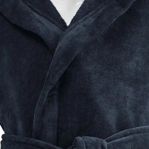 Sensei Maison Capes De Bain Bébé Et Peignoirs Enfant Peignoir Enfant Velours à Capuche Bleu Nuit 02 Ans 6 Sensei Maison Capes De Bain Bébé Et Peignoirs Enfant Peignoir Enfant Velours à Capuche Bleu Nuit 02 Ans – Image 4