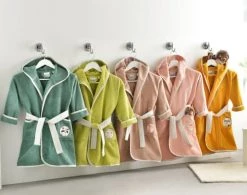 Becquet Capes De Bain Bébé Et Peignoirs Enfant Peignoir Enfant Vert 6 Ans En Coton -Couvertures bébé et enfant Soldes peignoir enfant vert 6 ans en coton 2