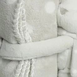 Home Maison Couvertures Bébé Et Enfant Peluche Plaid Lapin Gris Clair -Couvertures bébé et enfant Soldes peluche plaid lapin gris clair 1