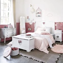 Maisons Du Monde Couvertures Bébé Et Enfant Plaid Blanc Motifs étoiles Argentées 170x130cm -Couvertures bébé et enfant Soldes plaid blanc motifs etoiles argentees 170x130cm 1000 9 17 171233 3