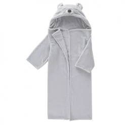 Maisons Du Monde Couvertures Bébé Et Enfant Plaid Déguisement Ourson Gris OEKO-TEX®