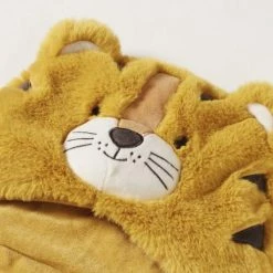 Maisons Du Monde Couvertures Bébé Et Enfant Plaid Déguisement Tigre Jaune Moutarde Et écru 70x10x105 -Couvertures bébé et enfant Soldes plaid deguisement tigre jaune moutarde et ecru 70x10x105 1000 4 19 206741 3