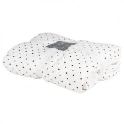 Maisons Du Monde Couvertures Bébé Et Enfant Plaid En Coton Bio Blanc Motifs Pois Et étoiles Noirs 130x170 8 Maisons Du Monde Couvertures Bébé Et Enfant Plaid En Coton Bio Blanc Motifs Pois Et étoiles Noirs 130x170 -Couvertures bébé et enfant Soldes plaid en coton bio blanc motifs pois et etoiles noirs 130x170 1000 2 37 215902 5