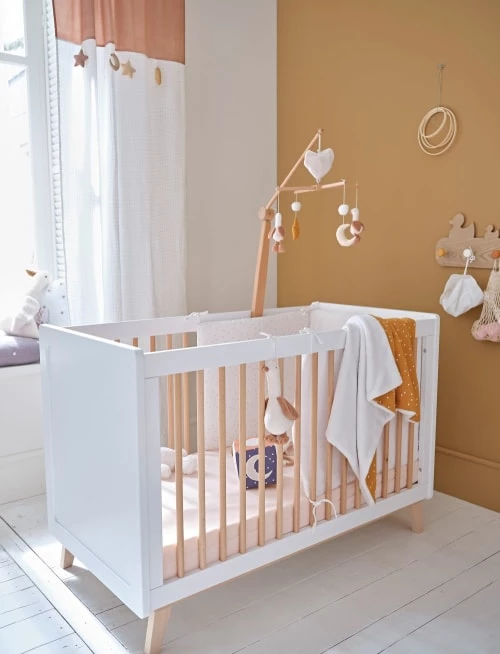 Maisons Du Monde Couvertures Bébé Et Enfant Plaid En Gaze De Coton OEKO-TEX® Jaune à Pois Blancs 75x100 5 Maisons Du Monde Couvertures Bébé Et Enfant Plaid En Gaze De Coton OEKO-TEX® Jaune à Pois Blancs 75x100 – Image 3