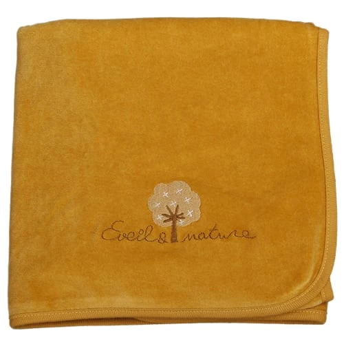 Eveil Et Nature Couvertures Bébé Et Enfant Plaid Velours 75x100 Cm Coton Bio Ambre 3 Eveil Et Nature Couvertures Bébé Et Enfant Plaid Velours 75x100 Cm Coton Bio Ambre