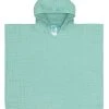 Lassig Capes De Bain Bébé Et Peignoirs Enfant Poncho De Bain En Mousseline Menthe 60x87 -Couvertures bébé et enfant Soldes poncho de bain en mousseline menthe 60x87 1