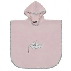 Sensei Maison Capes De Bain Bébé Et Peignoirs Enfant Poncho De Bain Enfant Rose Taille Unique