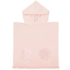 Sunnylife Capes De Bain Bébé Et Peignoirs Enfant Poncho De Plage Rose Sirène (3 Ans Et +)
