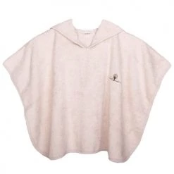 Eveil Et Nature Capes De Bain Bébé Et Peignoirs Enfant Poncho Eponge 0/24 Mois Coton Bio Beige