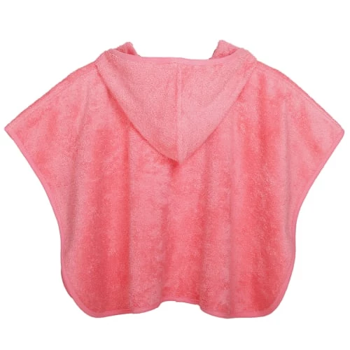 Eveil Et Nature Capes De Bain Bébé Et Peignoirs Enfant Poncho Eponge 0/24 Mois Coton Bio Corail 4 Eveil Et Nature Capes De Bain Bébé Et Peignoirs Enfant Poncho Eponge 0/24 Mois Coton Bio Corail – Image 2