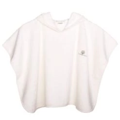 Eveil Et Nature Capes De Bain Bébé Et Peignoirs Enfant Poncho Eponge 0/24 Mois Coton Bio Lagon -Couvertures bébé et enfant Soldes poncho eponge 0 24 mois coton bio ecru 2