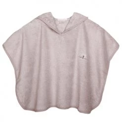 Eveil Et Nature Capes De Bain Bébé Et Peignoirs Enfant Poncho Eponge 0/24 Mois Coton Bio Taupe