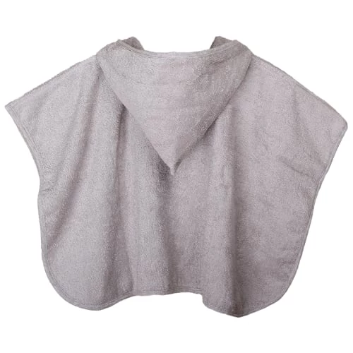 Eveil Et Nature Capes De Bain Bébé Et Peignoirs Enfant Poncho Eponge 2/4 Ans Coton Bio Gris 4 Eveil Et Nature Capes De Bain Bébé Et Peignoirs Enfant Poncho Eponge 2/4 Ans Coton Bio Gris – Image 2