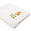 LASA Home Capes De Bain Bébé Et Peignoirs Enfant Serviette De Toilette Enfant Coton Blanc 75X75 -Couvertures bébé et enfant Soldes serviette de toilette enfant coton blanc 75x75 1
