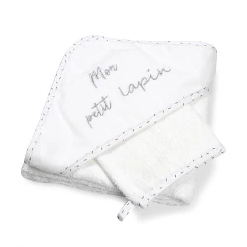 Kinousses Capes De Bain Bébé Et Peignoirs Enfant Set De Bain Bébé Blanc Éponge 3 Kinousses Capes De Bain Bébé Et Peignoirs Enfant Set De Bain Bébé Blanc Éponge