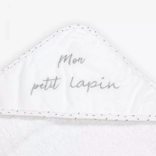 Kinousses Capes De Bain Bébé Et Peignoirs Enfant Set De Bain Bébé Blanc Éponge 4 Kinousses Capes De Bain Bébé Et Peignoirs Enfant Set De Bain Bébé Blanc Éponge – Image 2