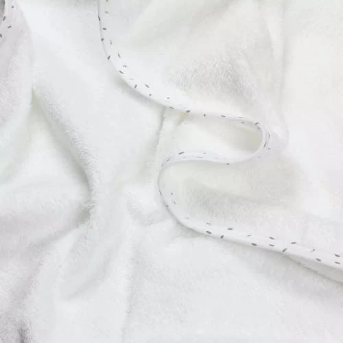 Kinousses Capes De Bain Bébé Et Peignoirs Enfant Set De Bain Bébé Blanc Éponge 5 Kinousses Capes De Bain Bébé Et Peignoirs Enfant Set De Bain Bébé Blanc Éponge – Image 3