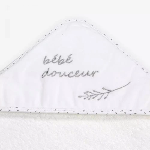 Kinousses Capes De Bain Bébé Et Peignoirs Enfant Set De Bain Bébé Blanc Éponge 4 Kinousses Capes De Bain Bébé Et Peignoirs Enfant Set De Bain Bébé Blanc Éponge – Image 2