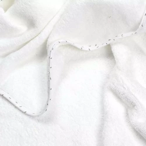 Kinousses Capes De Bain Bébé Et Peignoirs Enfant Set De Bain Bébé Blanc Éponge 5 Kinousses Capes De Bain Bébé Et Peignoirs Enfant Set De Bain Bébé Blanc Éponge – Image 3