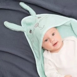 Kinousses Capes De Bain Bébé Et Peignoirs Enfant Set De Bain Bébé Vert D'eau Éponge 10 Kinousses Capes De Bain Bébé Et Peignoirs Enfant Set De Bain Bébé Vert D'eau Éponge -Couvertures bébé et enfant Soldes set de bain bebe vert d eau eponge 3