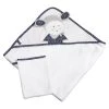 Sauthon Capes De Bain Bébé Et Peignoirs Enfant Sortie De Bain 75x75cm Et Son Gant En Coton Blanc 1 Sauthon Capes De Bain Bébé Et Peignoirs Enfant Sortie De Bain 75x75cm Et Son Gant En Coton Blanc -Couvertures bébé et enfant Soldes sortie de bain 75x75cm et son gant en coton blanc 3