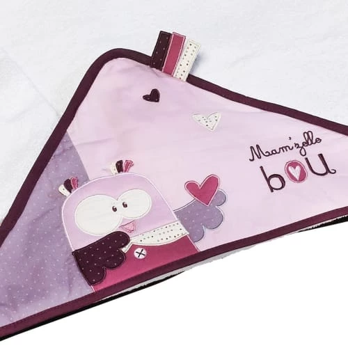 Sauthon Capes De Bain Bébé Et Peignoirs Enfant Sortie De Bain 75x75cm Et Son Gant En Coton Blanc 4 Sauthon Capes De Bain Bébé Et Peignoirs Enfant Sortie De Bain 75x75cm Et Son Gant En Coton Blanc – Image 2