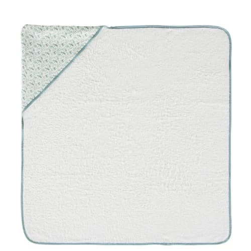 Maisons Du Monde Capes De Bain Bébé Et Peignoirs Enfant Sortie De Bain Bébé En Coton Blanc, Vert, Bleu Et Orange, Oeko-Tex® 80x80 5 Maisons Du Monde Capes De Bain Bébé Et Peignoirs Enfant Sortie De Bain Bébé En Coton Blanc, Vert, Bleu Et Orange, Oeko-Tex® 80x80 – Image 3