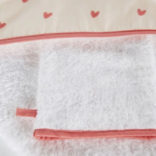 Maisons Du Monde Capes De Bain Bébé Et Peignoirs Enfant Sortie De Bain Bébé En Gaze De Coton Bouclettes Et Broderie Rose Et écrues 6 Maisons Du Monde Capes De Bain Bébé Et Peignoirs Enfant Sortie De Bain Bébé En Gaze De Coton Bouclettes Et Broderie Rose Et écrues – Image 4