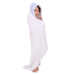 Sevira Kids Capes De Bain Bébé Et Peignoirs Enfant Sortie De Bain XXL En Bambou Avec Capuche -Couvertures bébé et enfant Soldes sortie de bain xxl en bambou avec capuche 5
