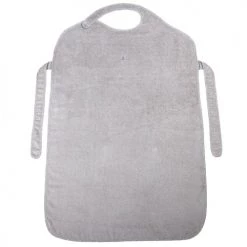 Eveil Et Nature Capes De Bain Bébé Et Peignoirs Enfant Tablier De Bain éponge 70x100 Cm Coton Bio Gris