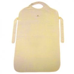 Eveil Et Nature Capes De Bain Bébé Et Peignoirs Enfant Tablier De Bain éponge 70x100 Cm Coton Bioe-Jaune